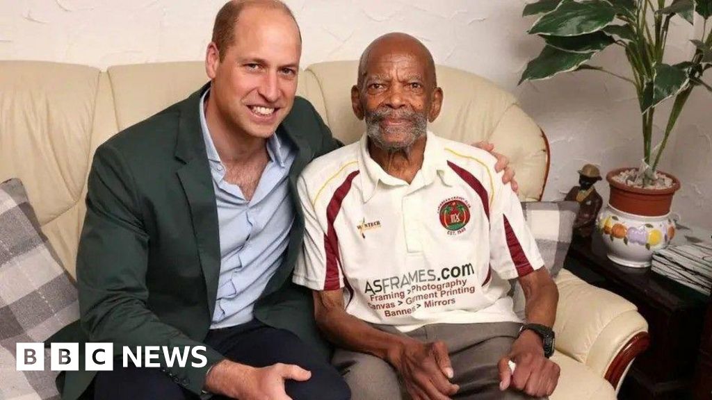 Prince William pays tribute to Windrush pioneer Alford Gardner Prince William pays tribute to Windrush pioneer Alford Gardner