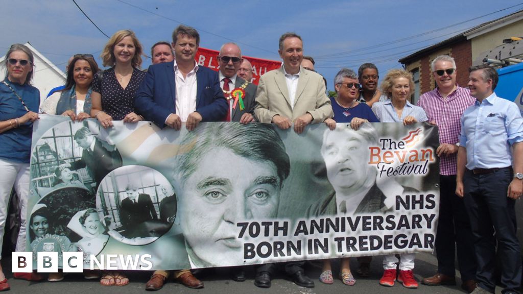 Aneurin Bevan Day celebrations in Tredegar Aneurin Bevan Day celebrations in Tredegar