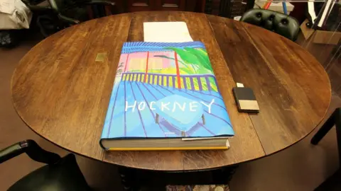 BBC David Hockney's "A Bigger Book"