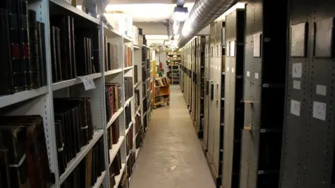 BBC The Leeds Library basement