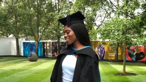 Victoria Azubuike Victoria Azubuike in graduation gown