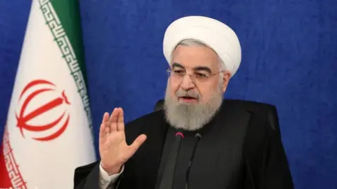 EPA Iranian President Hassan Rouhani