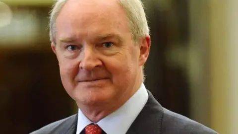 PACEMAKER Sir Declan Morgan said the matter had "proven toxic" with Stormont parties