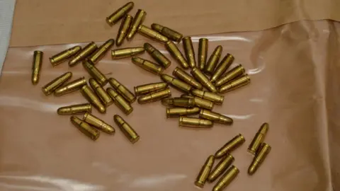 PSNI Bullets found in the raid