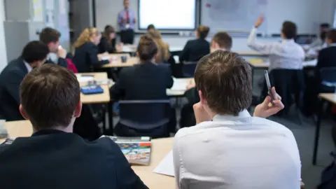 Getty Images Pupils in a classroom