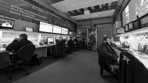 IBM IBM tech bunker at Wimbledon
