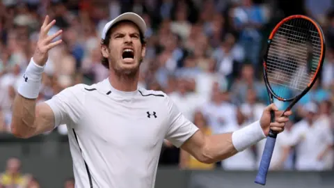 Getty Images Any Murray in action during the 2016 Championships