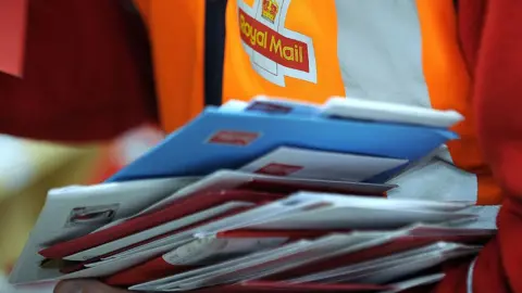 Getty Images Royal Mail worker