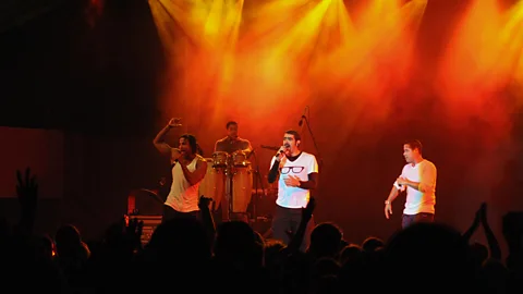 Alamy Cuban group Orishas were one of the pioneering Caribbean hip-hop acts (Credit: Alamy)