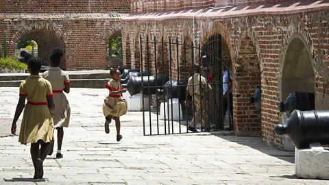 Mladen Antonov/Getty Images Visiting Port Royal is like a rite of passage for Jamaican children (Credit: Mladen Antonov/Getty Images)
