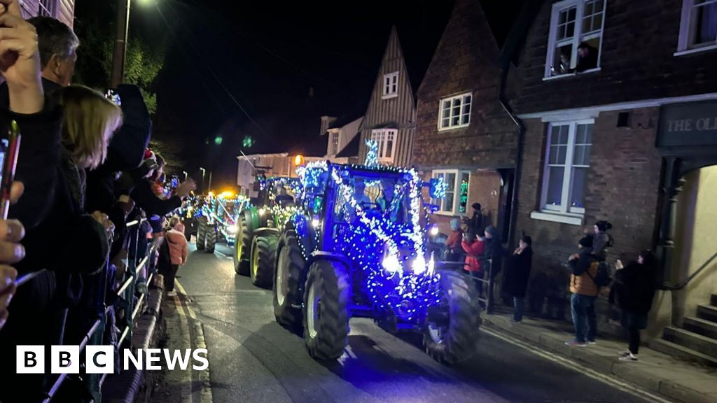 Fairy light tractor parade to fundraise for air ambulance Fairy light tractor parade to fundraise for air ambulance
