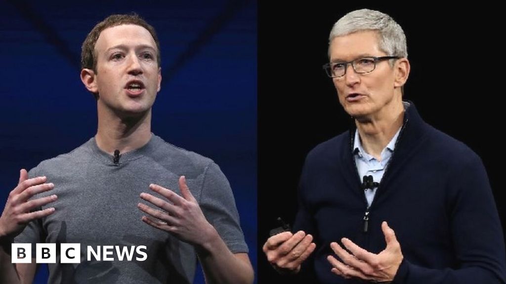 Facebook’s Zuckerberg fires back at Apple’s Tim Cook Facebook’s Zuckerberg fires back at Apple’s Tim Cook