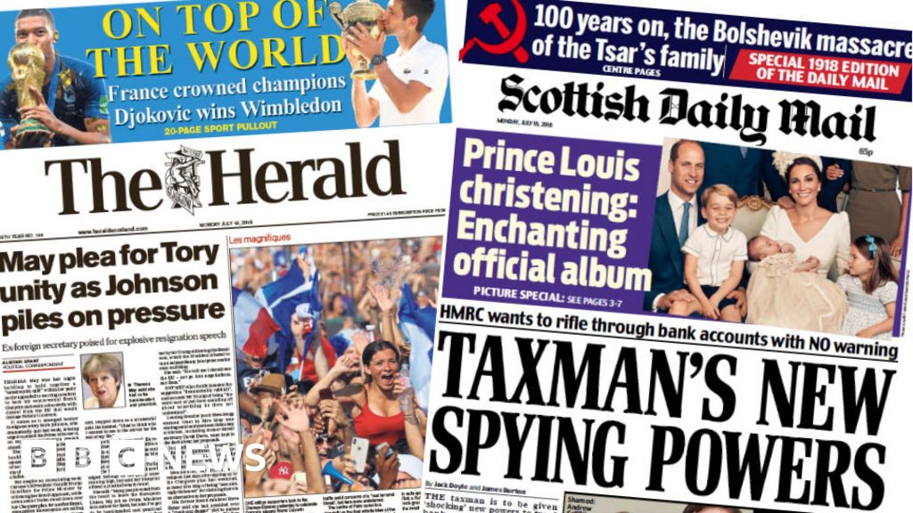 Brexit pressure on May and France’s World Cup win