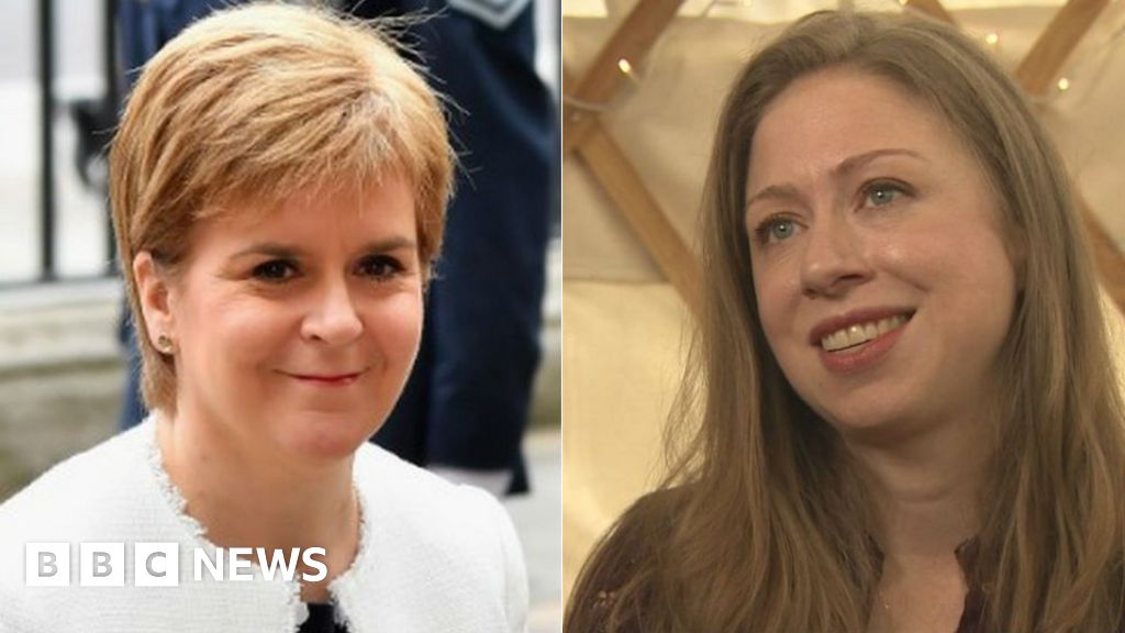 Chelsea Clinton says Nicola Sturgeon is ‘incredibly courageous’