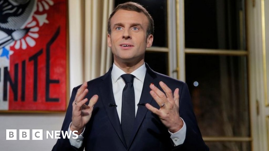 Macron delivers law and order message in New Year’s speech Macron delivers law and order message in New Year’s speech