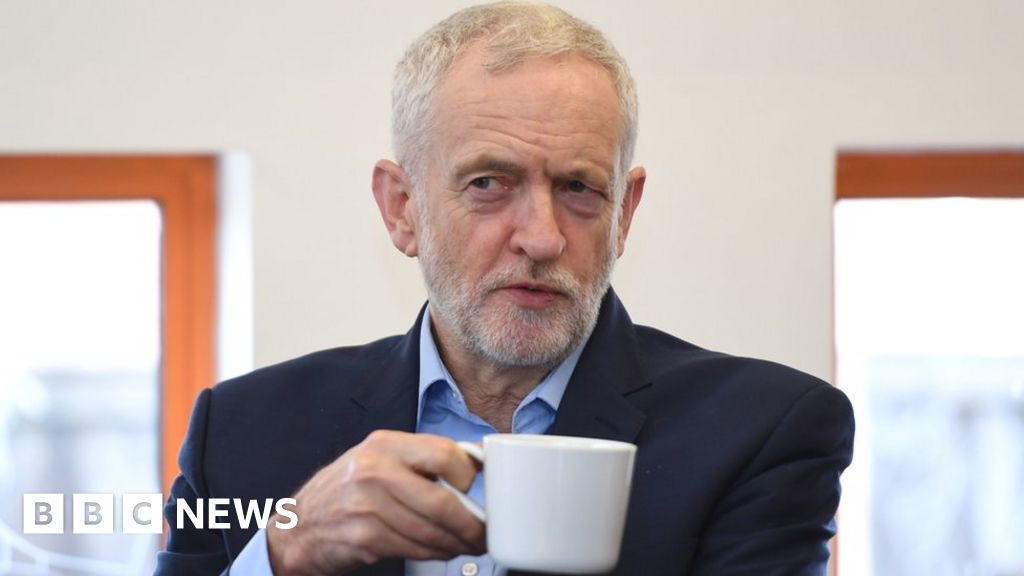 Jeremy Corbyn forced to take car to bus cuts talk Jeremy Corbyn forced to take car to bus cuts talk