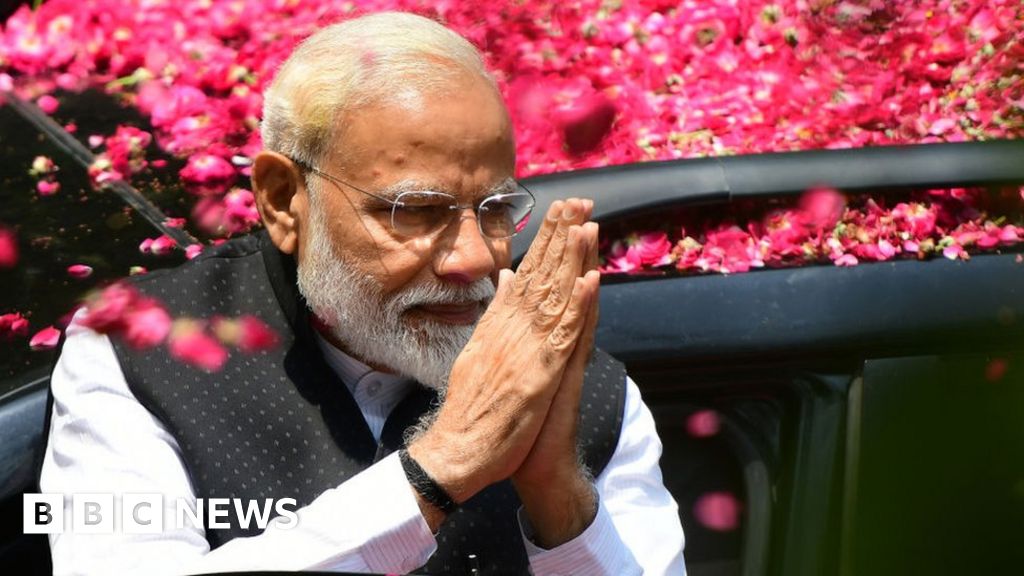 Modi on ballot as polling ends Modi on ballot as polling ends