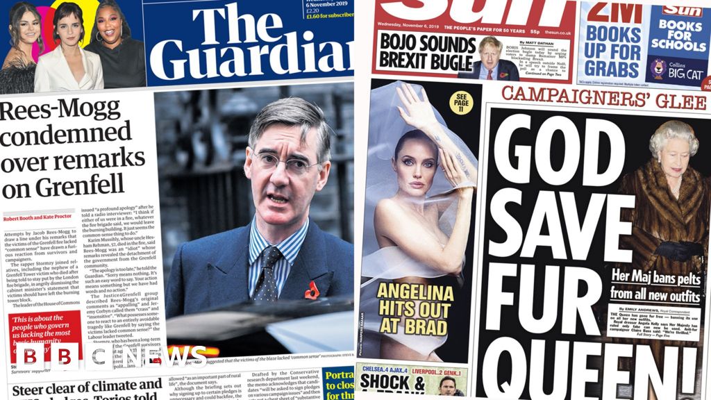 Fury over Rees-Mogg remarks and faux-fur Queen Fury over Rees-Mogg remarks and faux-fur Queen