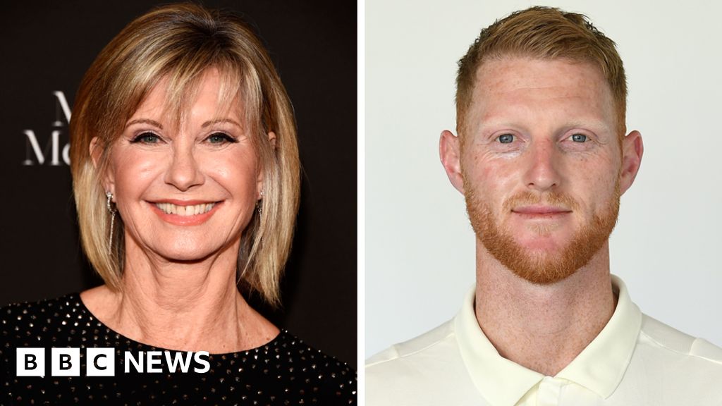 Newton-John and England cricketers on list Newton-John and England cricketers on list