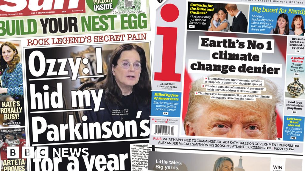 Ozzy Osbourne’s diagnosis and Trump climate row Ozzy Osbourne’s diagnosis and Trump climate row