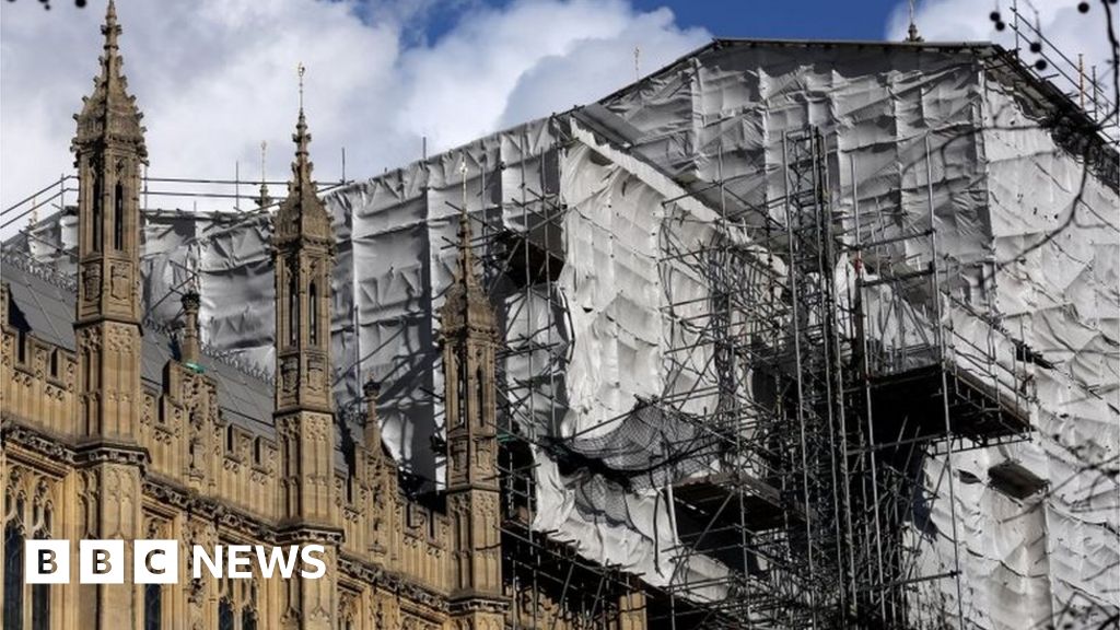 Parliament building work delays cost ‘£2m a week’