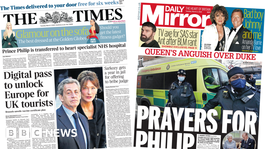 Digital travel passes and ‘prayers for Philip’