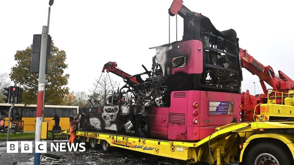 Some Belfast bus services suspended after Newtownabbey hijacking Some Belfast bus services suspended after Newtownabbey hijacking