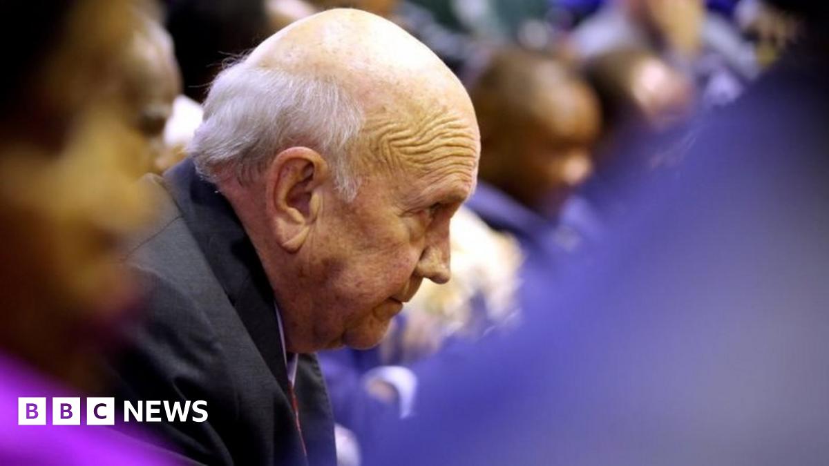 FW de Klerk: South Africa’s last white president