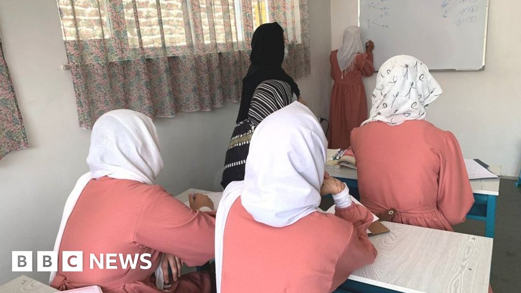 The secret girls school defying the Taliban