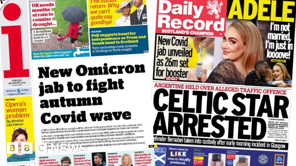 New Omicron jab approved and Celtic star arrested