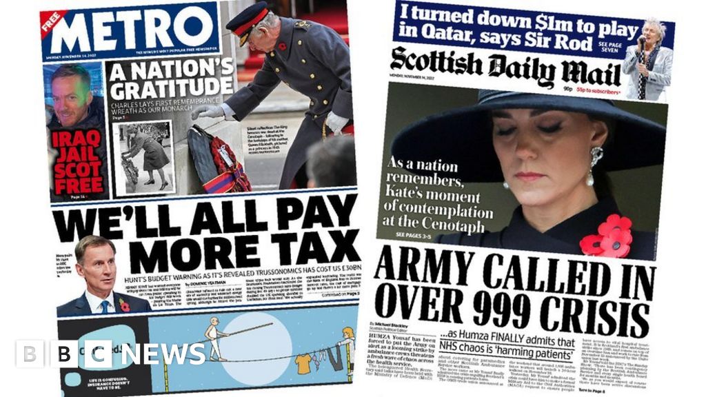 More tax for all and Army on alert in 999 crisis