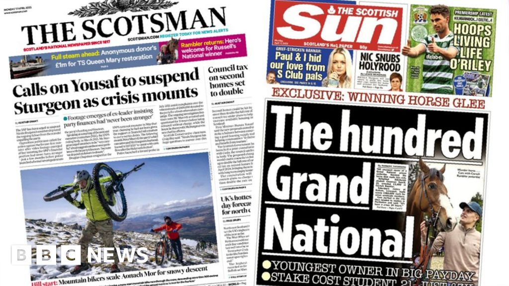 Sturgeon suspension call and Grand National winner