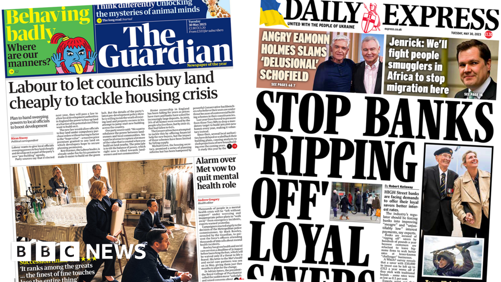 Labour housing plan and banks ‘ripping off’ savers