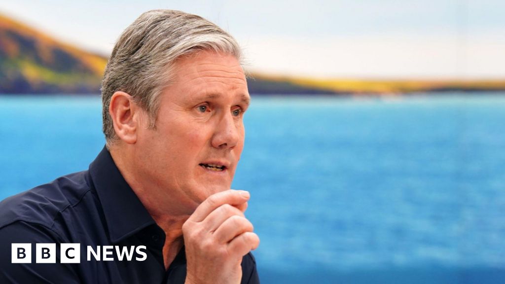 Keir Starmer pledges to end North Sea exploration and let areas profit from clean power Keir Starmer pledges to end North Sea exploration and let areas profit from clean power