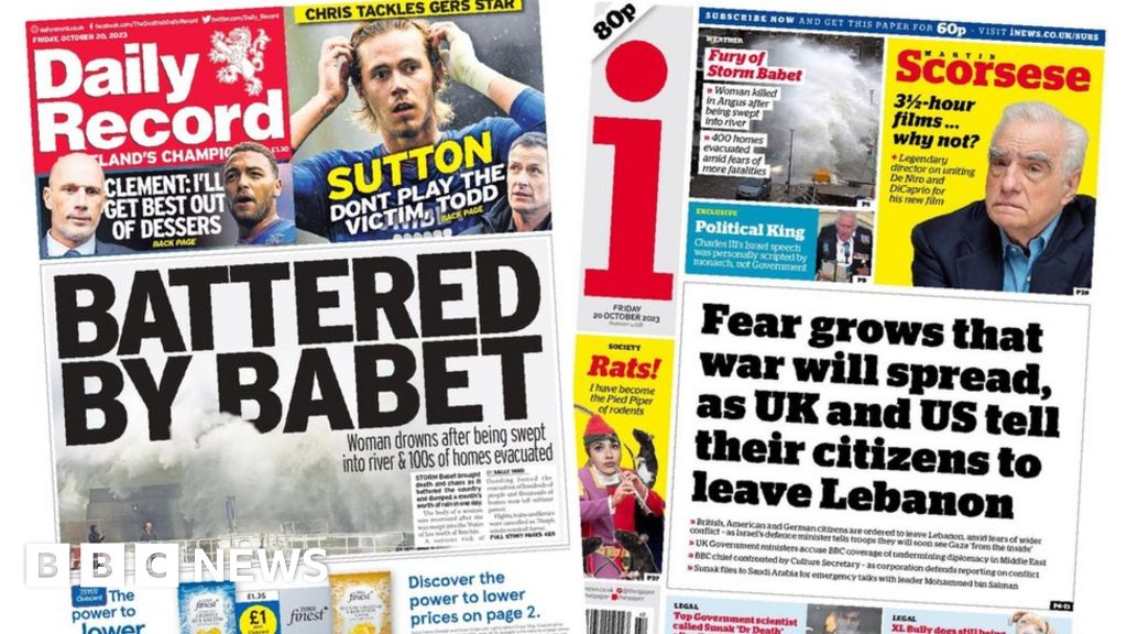 Battered by Babet and fears war could spread