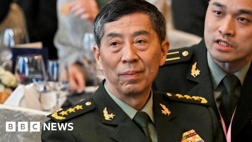 Li Shangfu: Chinese defence minister sacked Li Shangfu: Chinese defence minister sacked