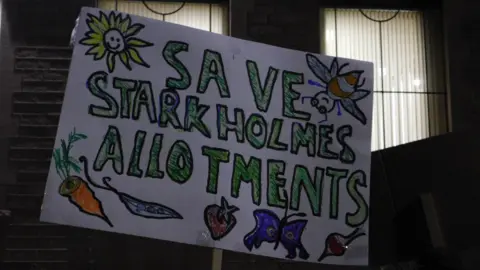 LDRS Protest sign