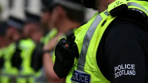 Getty Images police scotland officers