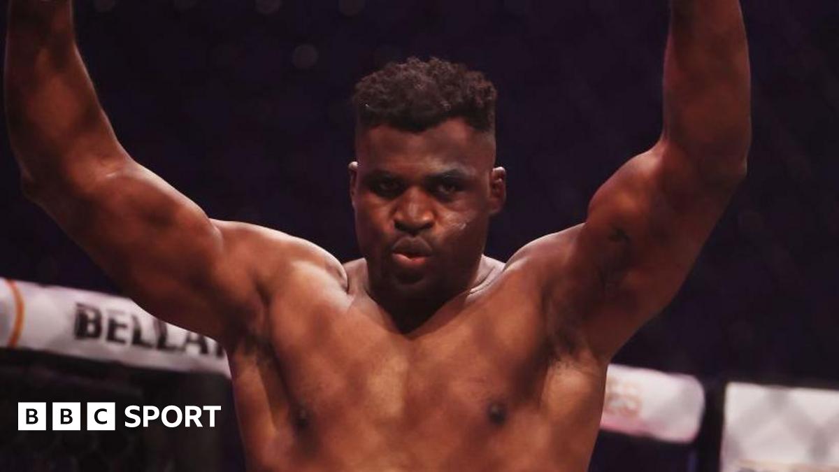 Ngannou vs Ferreira: Ngannou stops heavyweight in first round of MMA return at PFL Super Fights