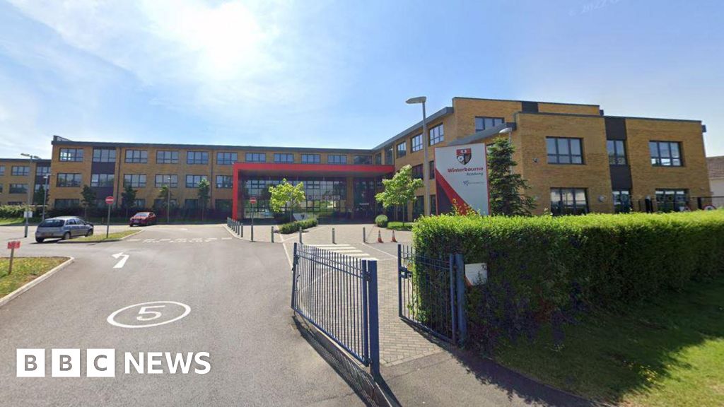 Winterbourne Academy pupils walking due to lack of buses Winterbourne Academy pupils walking due to lack of buses
