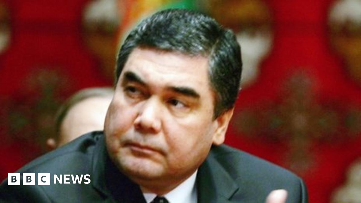 Turkmen president escapes injury in riding accident
