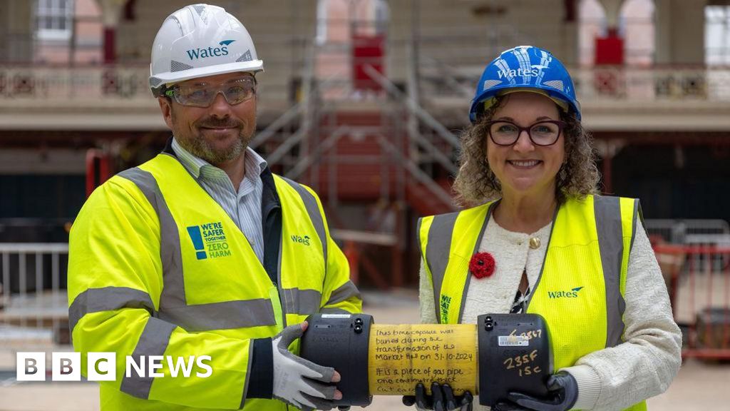 ‘Snapshot’ capsule buried inside Derby market hall