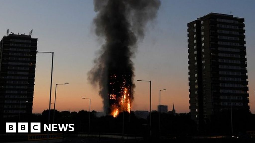Huge fire at tower block Huge fire at tower block