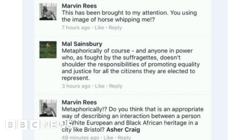 Labour party member apologises for ‘racist’ horse whip comment