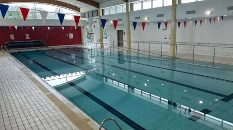 BBC The pool at Rye Sports Centre