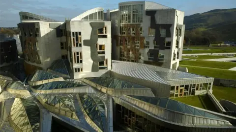 PA Scottish Parliament building