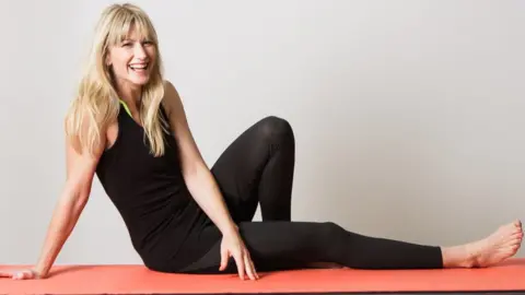 Rachel Potter Rachel doing Pilates