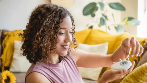 Eaze Woman with cannabis