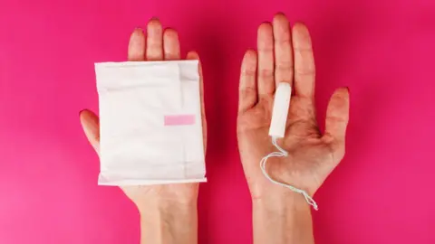 Getty Images Sanitary products