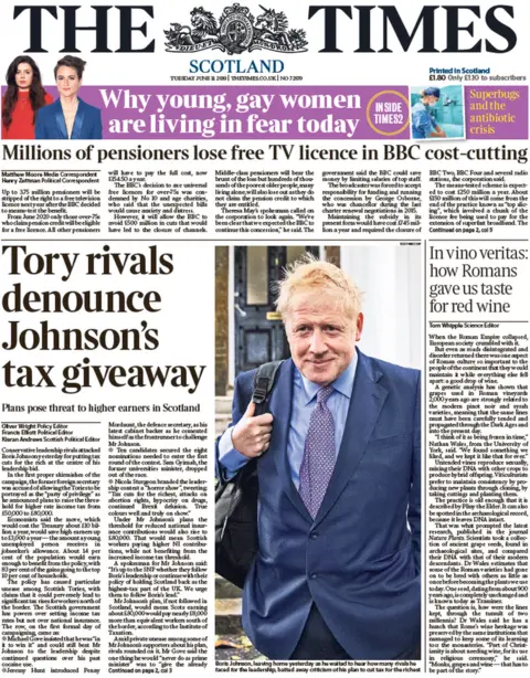 Times front page